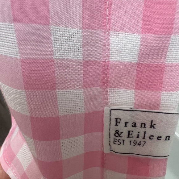 Frank & Eileen men’s large shirt. Very good condition. Pink/white - Picture 4 of 5